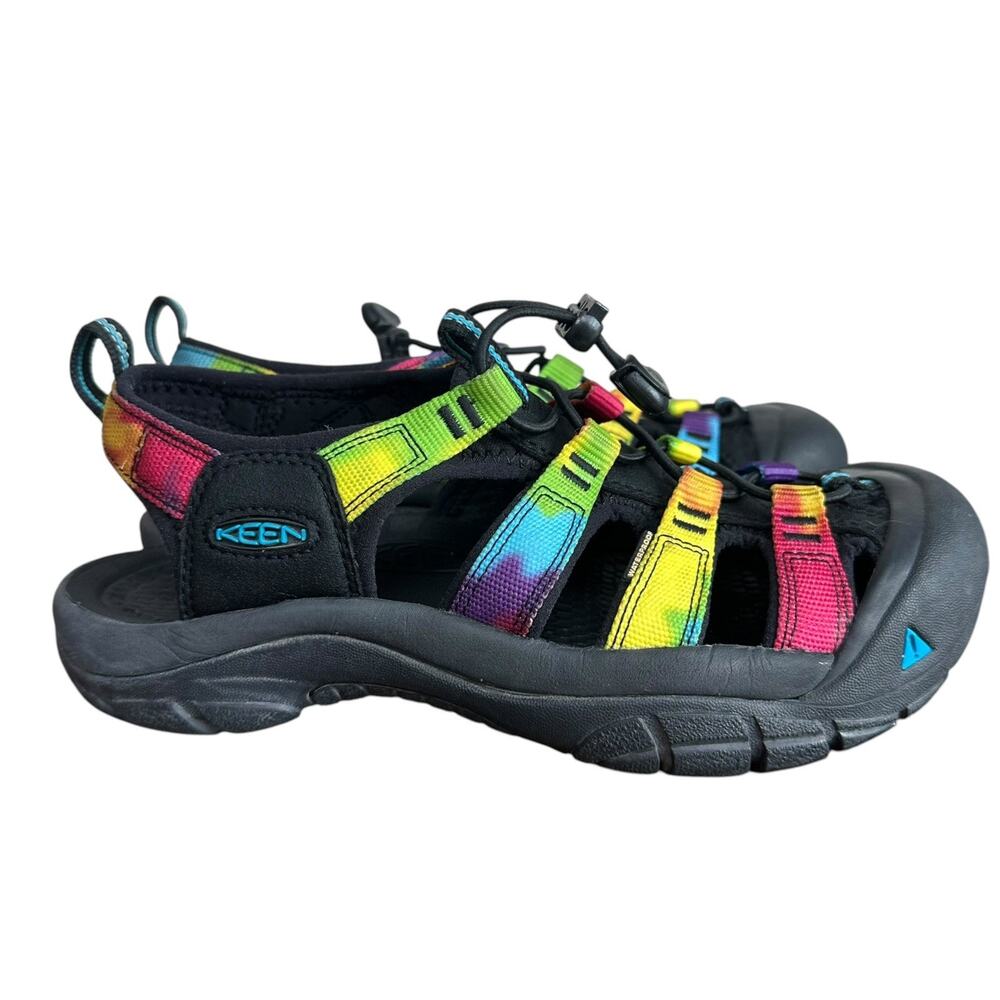 Keen Women’s Newport H2 Rainbow Tie Dye Water Outdoor Walking Sandals Size 7.5